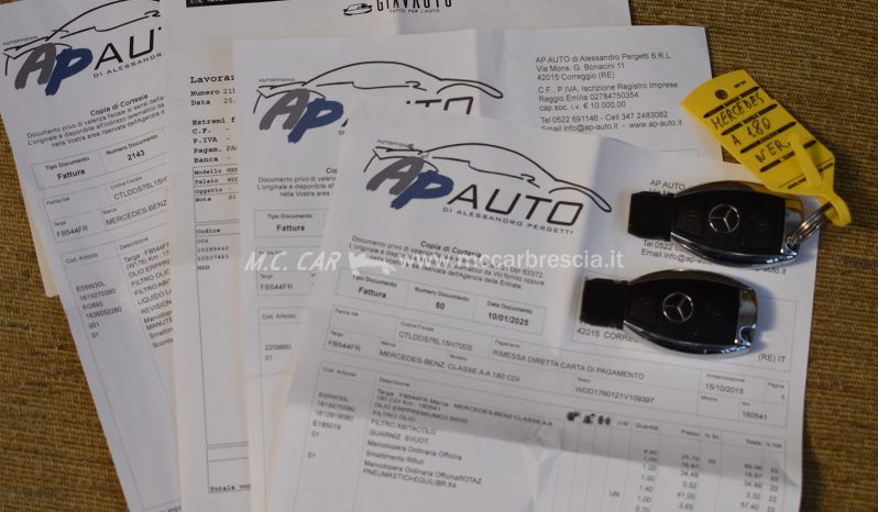Mercedes-Benz A 180 A 180 d Executive auto my16 pieno