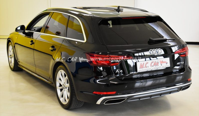 Audi A4 A4 Avant 40 2.0 tdi S line edition 190cv s-tronic pieno