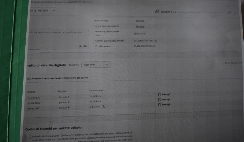 Mercedes-Benz CLA 200 CLA Coupe 200 d Premium auto PACK NIGTH KM 21000 pieno