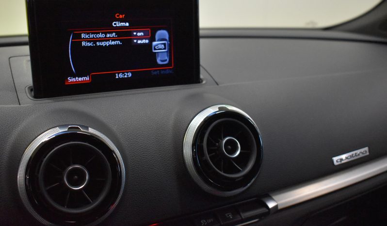 Audi A3 A3 Sportback 2.0 tdi S Line quattro 150cv E6 pieno