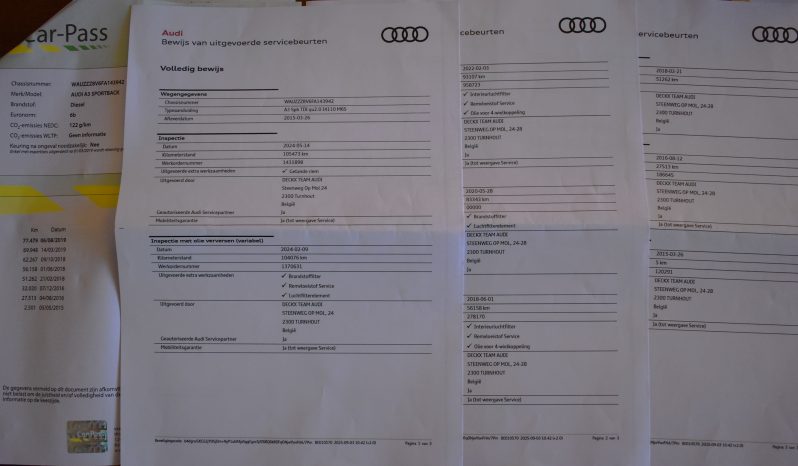 Audi A3 A3 Sportback 2.0 tdi S Line quattro 150cv E6 pieno