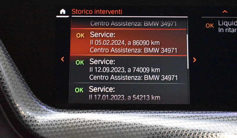 BMW 116 Serie 1 F40 116d Msport auto pieno