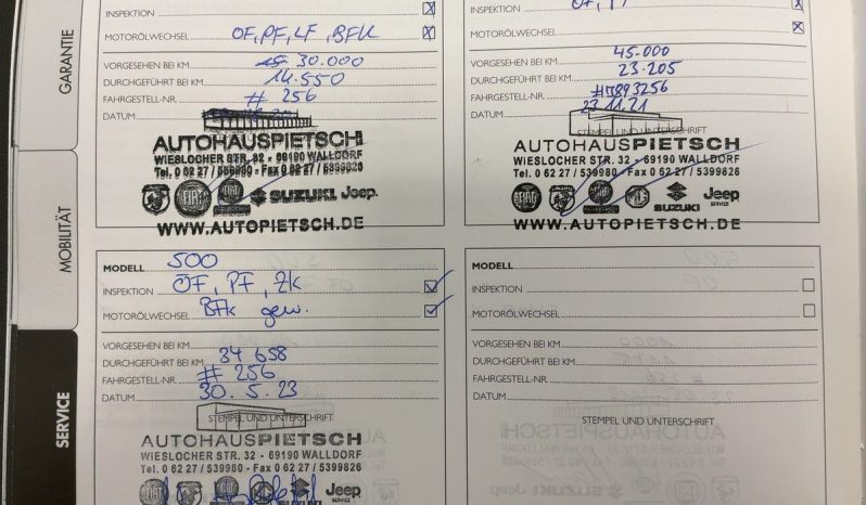 Fiat 500 500 1.2 Lounge 69cv my18 pieno