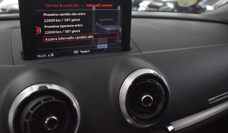 Audi  A3 Sportback 30 1.6 tdi Sport 116cv S LINE EST pieno