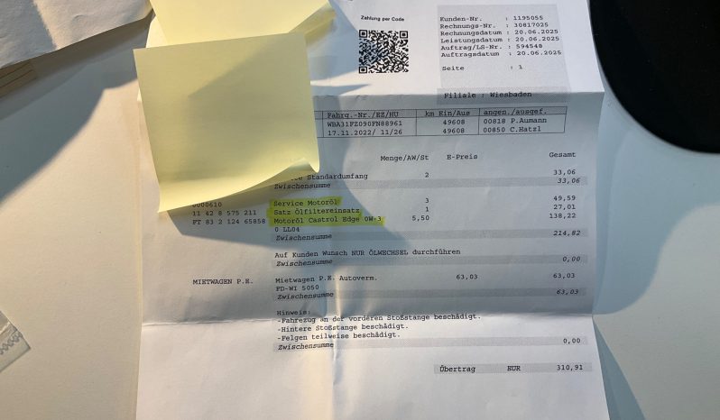 BMW 320d Touring mhev 48V xdrive MSport auto FL 2023 pieno