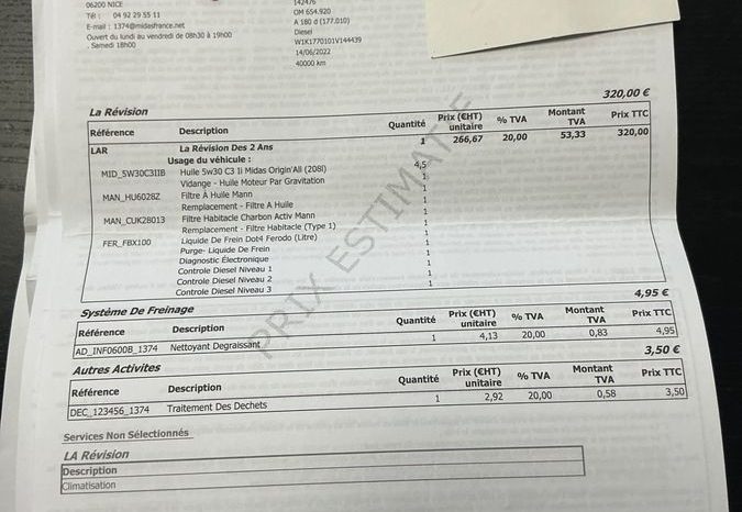 Mercedes-Benz  A 180 d Premium Night edition Plus auto Tetto Ap pieno