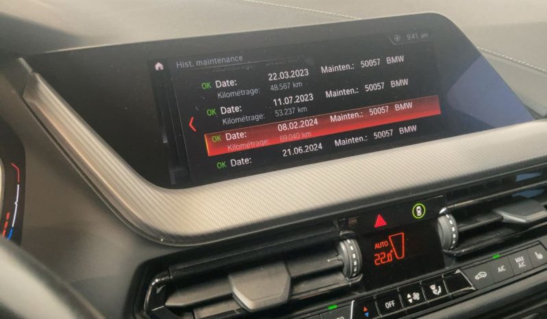 BMW 116 116d Luxury auto FULL TETTO AP. PELLE RETROCAMERA pieno